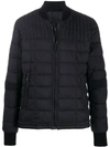 Canada Goose Padded Zip-up Jacket In Black