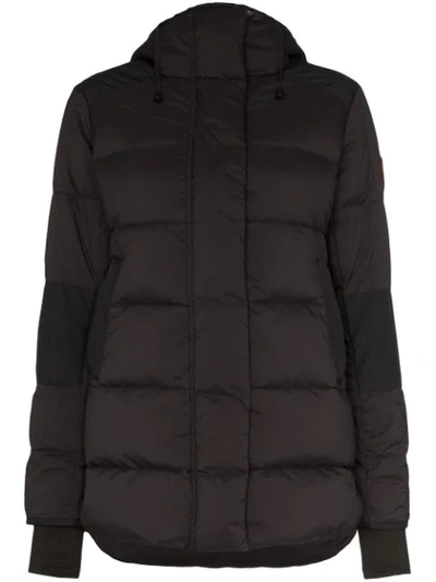 Canada Goose Alliston Feather-down Hooded Jacket In Nera