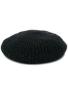 dressing gownRTO COLLINA KNITTED BERET HAT