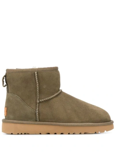 Ugg Mini Ii Slip-on Boots In Green