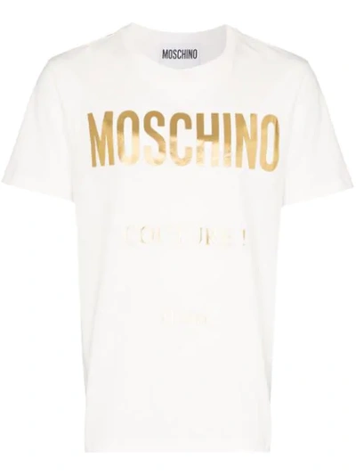 Moschino Logo T-shirt - 白色 In White