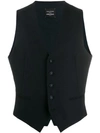 TAGLIATORE TAGLIATORE BRIAN WAISTCOAT - 蓝色