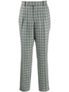 ALEXANDER MCQUEEN HOUNDSTOOTH CHECK TROUSERS