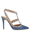 VALENTINO GARAVANI ANKLE STRAP ROCKSTUD PUMPS,11051940