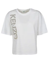 KENZO LOGO BOXY T-SHIRT,11052422