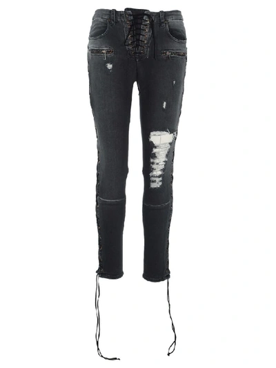Ben Taverniti Unravel Project Unravel Unravel Project Ripped Skinny Jeans In Black