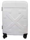Off-white Arrow Suitcase In White