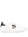 Karl Lagerfeld Kapri Mens Karl Ikonik 3d Sneakers In White