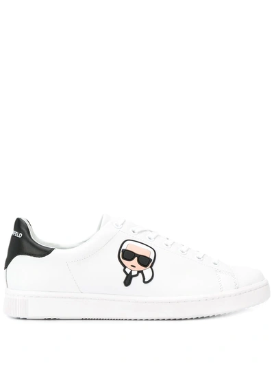 Karl Lagerfeld Kapri Mens Karl Ikonik 3d Trainers In White