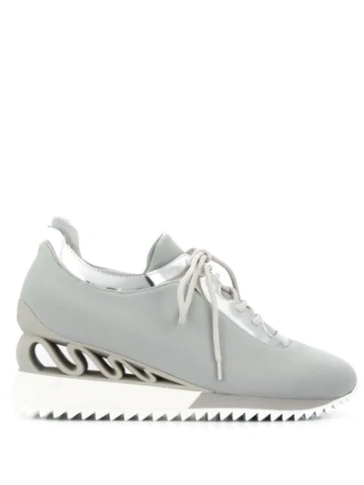 Le Silla Wave Reiko Sneakers In Grey