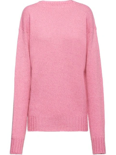Prada Cashmere Sweater In Pink
