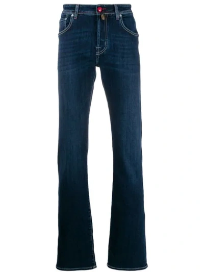 Jacob Cohen Straight Leg Denim Jeans - 蓝色 In Blue