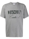 MOSCHINO T-SHIRT MIT LOGO