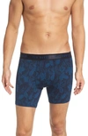 Ted Baker Stretch Modal Boxer Briefs In Poseidon Paisley