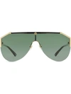 GUCCI MASK OVERSIZED SUNGLASSES