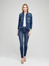 L AGENCE JANELLE CREST JACKET,1431RDMP-MERI-XS