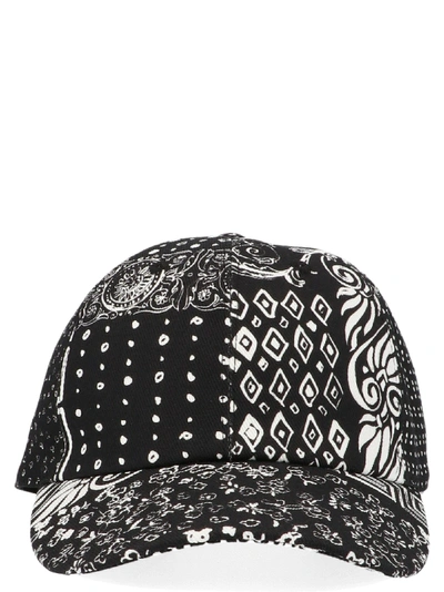 Versace Black Cotton Hat