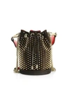 CHRISTIAN LOUBOUTIN Marie Jane Spiked Leather Bucket Bag