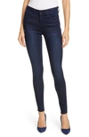 L Agence Margot High-rise Ankle Skinny Jeans In Blue