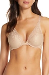 Natori Feathers Full Figure Bra In Cafe