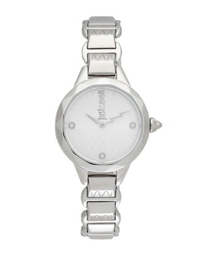 Just Cavalli Wrist Watch In Silver