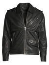 THE KOOPLES Moto Leather Jacket