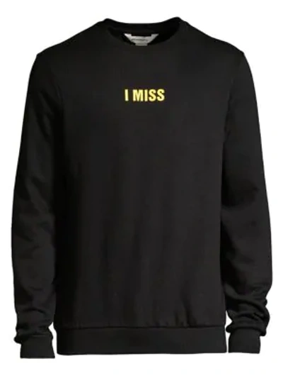 Elevenparis Nitney Cotton Sweatshirt In Black