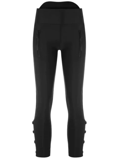 Andrea Bogosian Pulp Cropped Skinny Trouser In Black