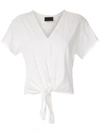 ANDREA BOGOSIAN FRONT TIE T-SHIRT