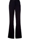 Giambattista Valli Stud Embellished Flared Trousers In Black