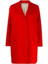 ALBERTO BIANI CONCEALED BUTTON UP COAT