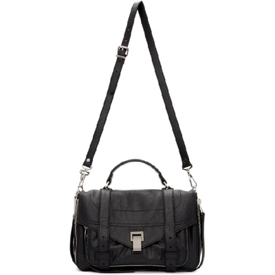Proenza Schouler Zip Ps1+ Tiny Zip Bag In Black
