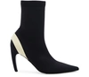 PROENZA SCHOULER LATEX DETAIL BOOTS,PS33035A/10106/999