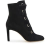 JIMMY CHOO BLAYRE 85 ANKLE BOOTS,BLAYRE85 SUE BLACK