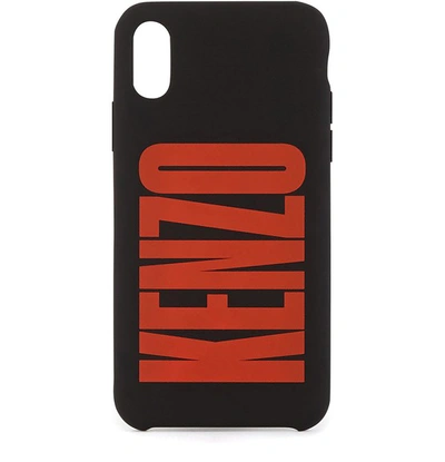 Kenzo Logo Iphone X Case In Noir