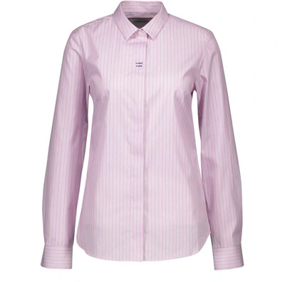 Maison Labiche Classic Shirt In Pink Blue White