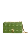 BURBERRY SMALL QUILTED CHECK LAMBSKIN LOLA BAG