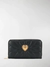 DOLCE & GABBANA DEVOTION ZIPPED WALLET,BI0473AV96714358632