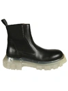 RICK OWENS BOZO TRACTOR BEETLE BOOTS,11052883