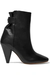 ISABEL MARANT LYSTAL LEATHER ANKLE BOOTS