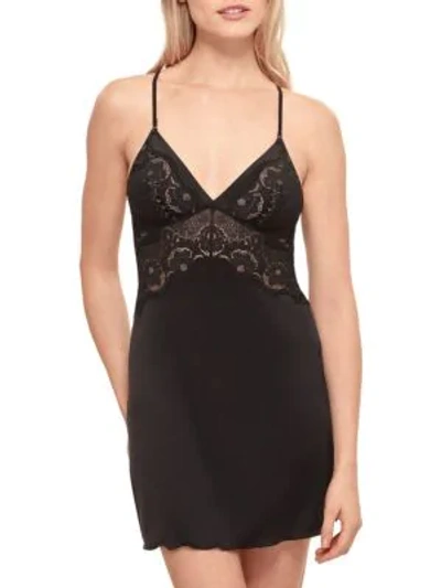 Wacoal Style Standard Chemise Nightgown In Black