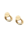 BURBERRY SMALL CHAIN-LINK EARRINGS