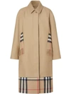 BURBERRY COTTON GABARDINE CAR COAT