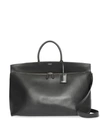 BURBERRY EXTRA LARGE LEATHER SOCIETY TOP HANDLE BAG