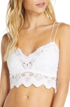 Free People Intimately Fp Ilektra Lace Bralette In White