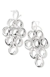 IPPOLITA OPEN OVAL CASCADE EARRINGS,SE141