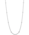 ALEX WOO BEADED LINK CHAIN NECKLACE, ADJUSTABLE 16" - 20"