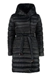 MAX MARA NOVEF REVERSIBLE DOWN JACKET WITH DOUBLE WAIST BELT,11053404