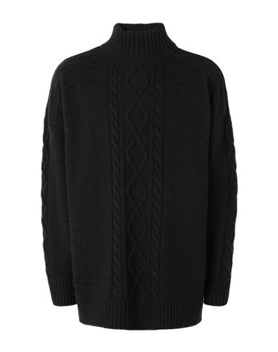 Represent Turtleneck In Wool And Cashmere In Black