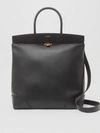 BURBERRY Leather Portrait Society Tote